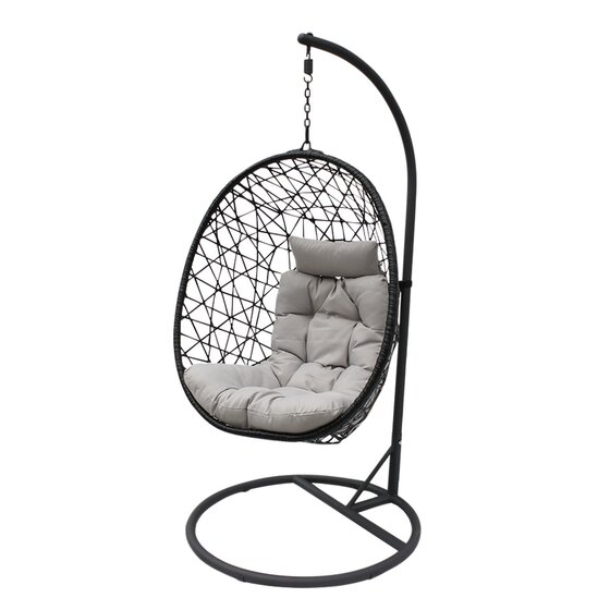 Hängesessel D100x200cm 3 Packstücke Korb 90x67x115