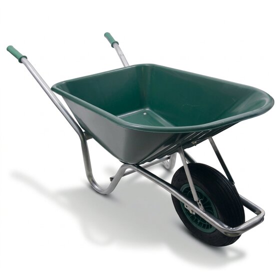 Schubkarre 100L mit Kunststoff-Wanne  Full Color B