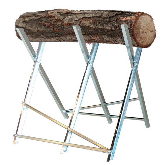 Metall-Sägebock, 79x80cm Tragkraft: 150kg